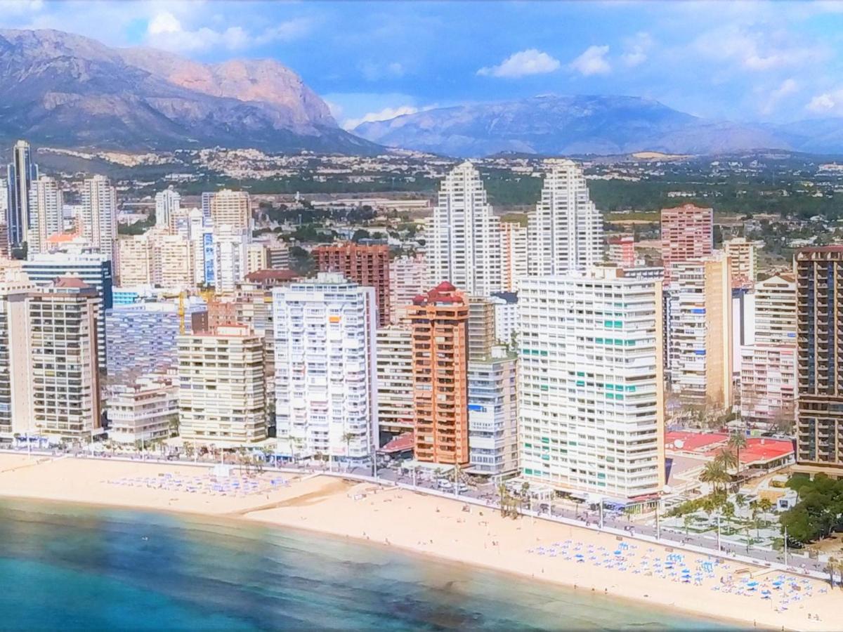 Apartment Torre Principado Levante 1st Line-3 Benidorm Esterno foto
